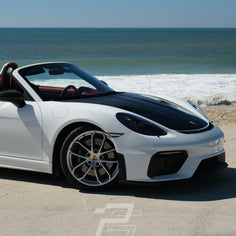 GT4 RS Style Dry Carbon Fiber Hood with NACA Duct – Porsche 981, 718 & 991