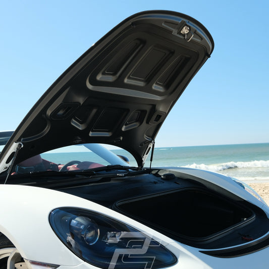 RS Style Dry Carbon Fiber Front Hood with NACA Air Duct - Porsche 981 & 718 & 991