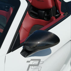 Dry Carbon Fiber Mirror Caps – Porsche 991 & 981 & 982