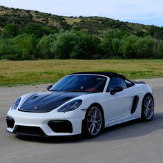 GT4 RS Style Dry Carbon Fiber Hood with NACA Duct – Porsche 981, 718 & 991