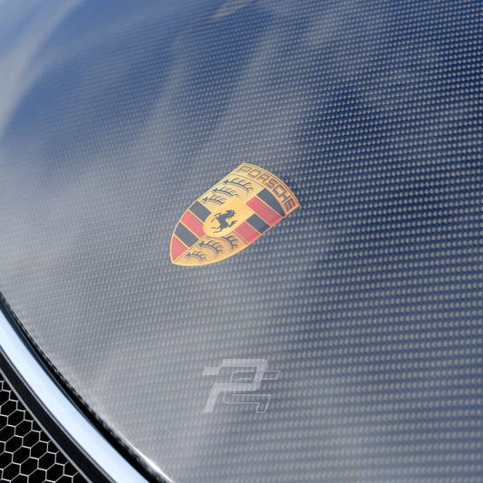 RS Style Dry Carbon Fiber Front Hood with NACA Air Duct - Porsche 981 & 718 & 991