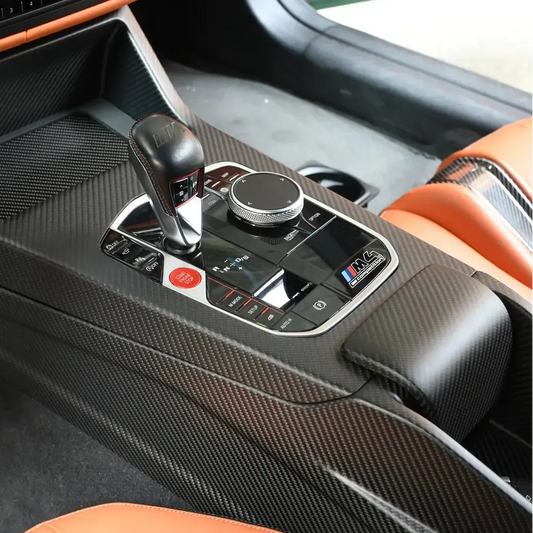 CSL Style Carbon Fiber Center Console - BMW M3 G80/G81 & M4 G82/G83 & M2 G87