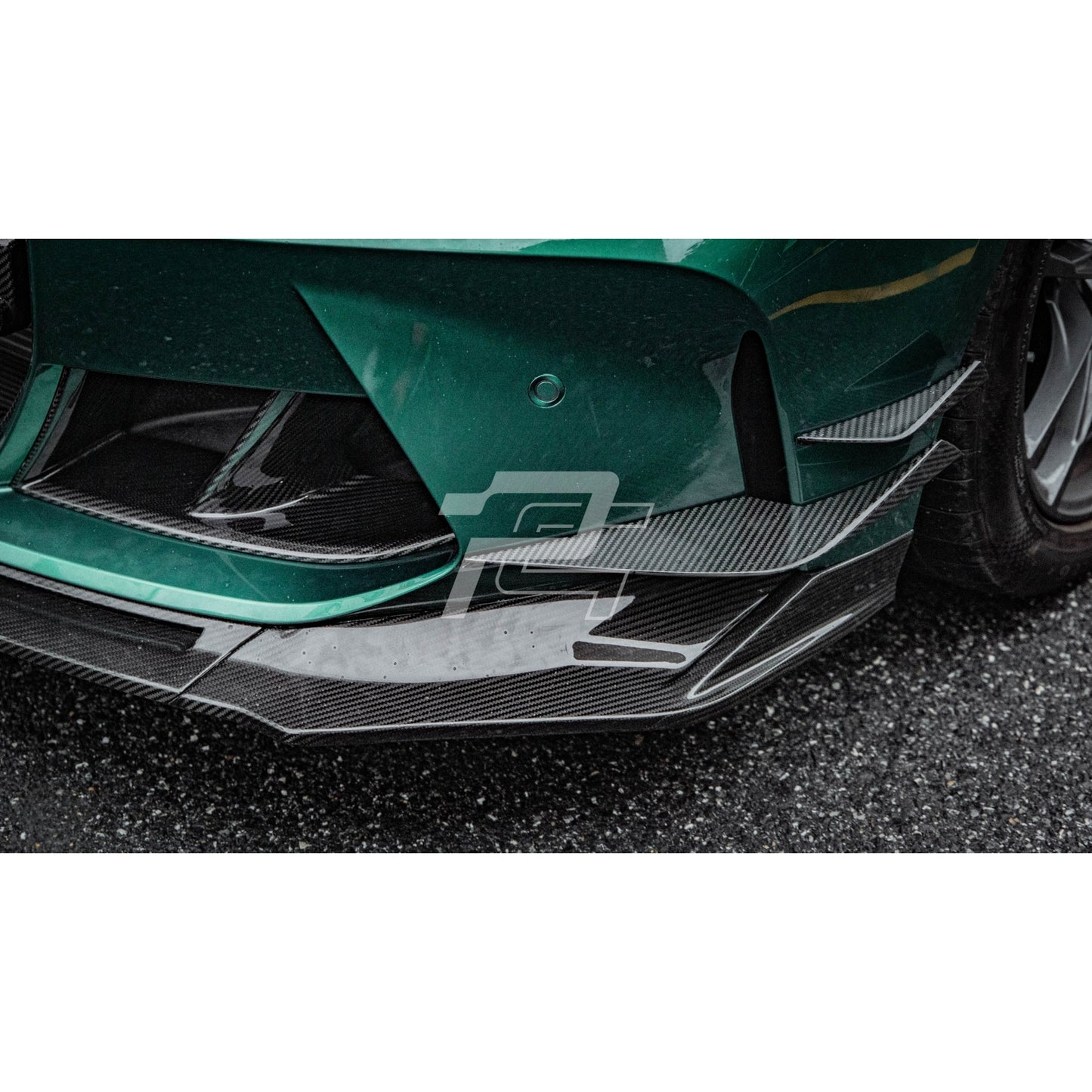 V Style Dry Carbon Fiber Front Lip - BMW M3 G80/G81 & M4 G82/G83