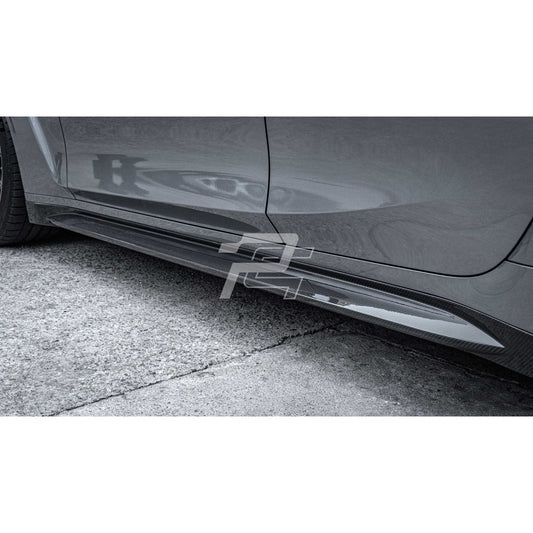OEM Style Dry Carbon Fiber Side Skirts - BMW M3 G80/G81 & M4 G82/G83