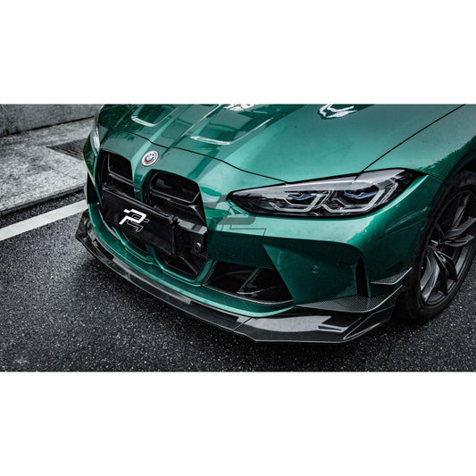 V Style Dry Carbon Fiber Front Lip - BMW M3 G80/G81 & M4 G82/G83
