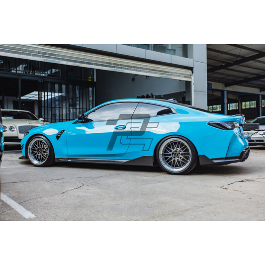 MP Style Dry Carbon Fiber Side Skirts - BMW M3 G80/G81 & M4 G82/G83