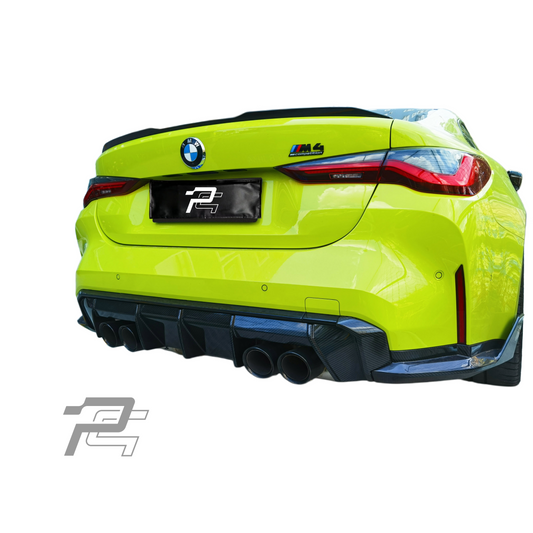 Euro Style Dry Carbon Fiber Rear Diffuser - BMW M3 G80/G81 & M4 G82/G83