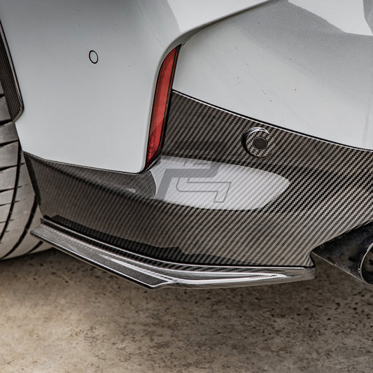 SQ Style Carbon Fiber Rear Spat - BMW G42 2 Series