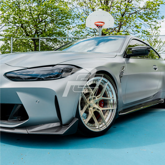 OEM Style Dry Carbon Fiber Side Skirts - BMW M3 G80/G81 & M4 G82/G83