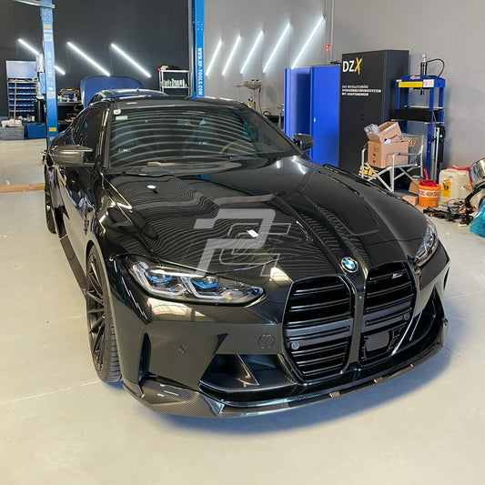MP Style Dry Carbon Fiber Front Lip - BMW M3 G80/G81 & M4 G82/G83
