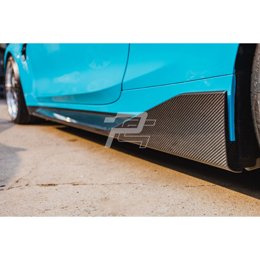 MP Style Dry Carbon Fiber Side Skirts - BMW M3 G80/G81 & M4 G82/G83