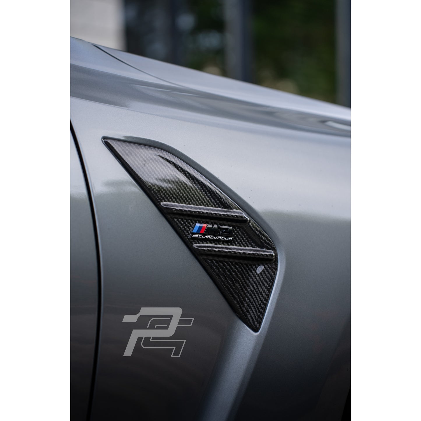 MP Style Dry Carbon Fiber Side Fender Vent Replacement Trim - BMW M3 G80/G81 & M4 G82/G83
