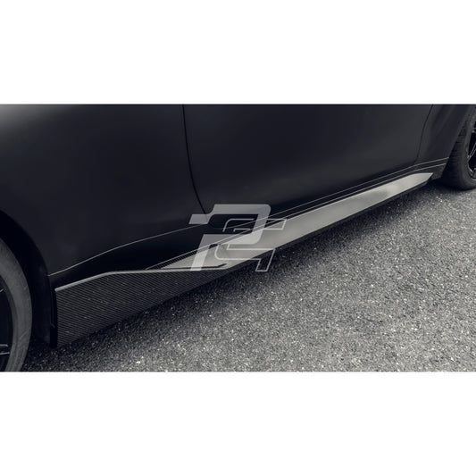 MP Style Dry Carbon Fiber Side Skirts - BMW M3 G80/G81 & M4 G82/G83