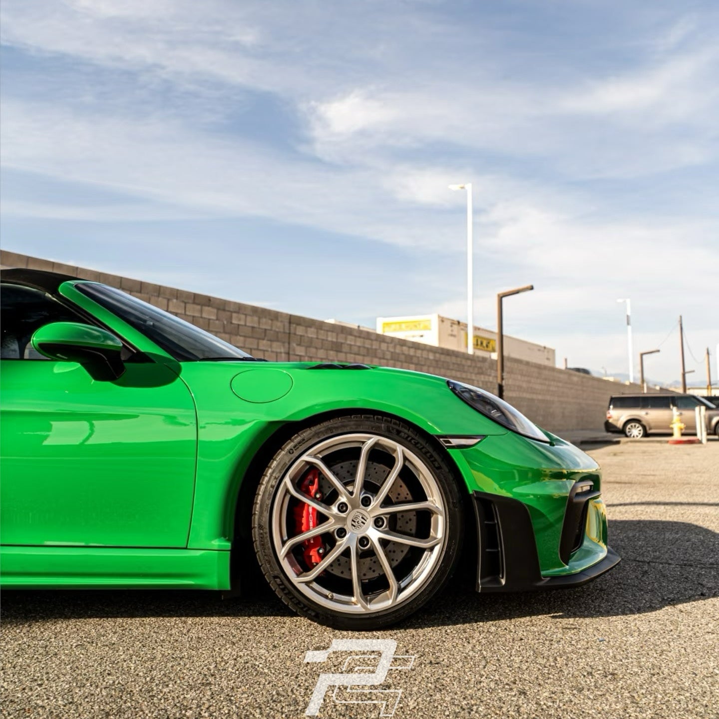 GT4RS Style Dry Carbon Fiber Front Fender - Porsche 718 & GT4/RS & Spyder/RS