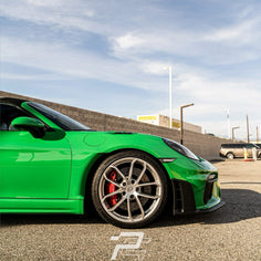GT4RS Style Dry Carbon Fiber Front Fender - Porsche 718 & GT4/RS & Spyder/RS