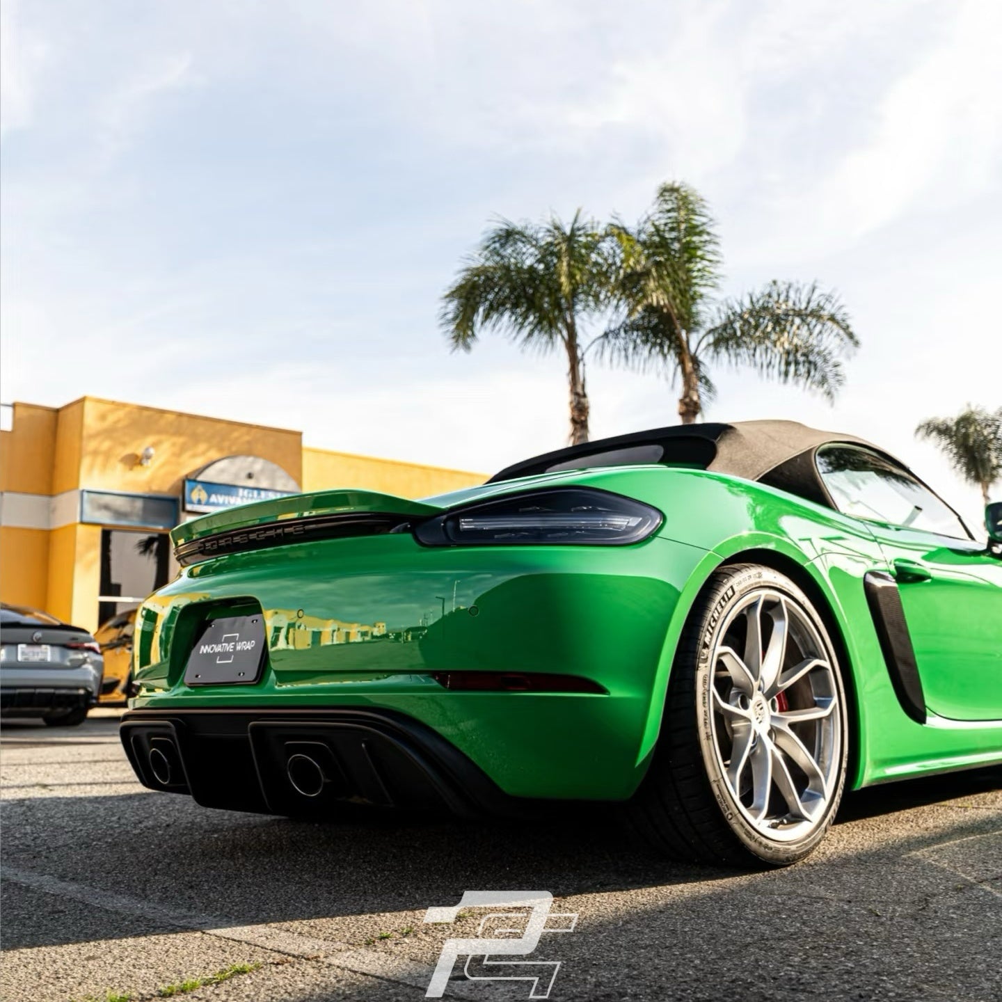 GT4RS Style Dry Carbon Fiber Side Air Intake Cover - Porsche 718 GT4/RS & Spyder/RS