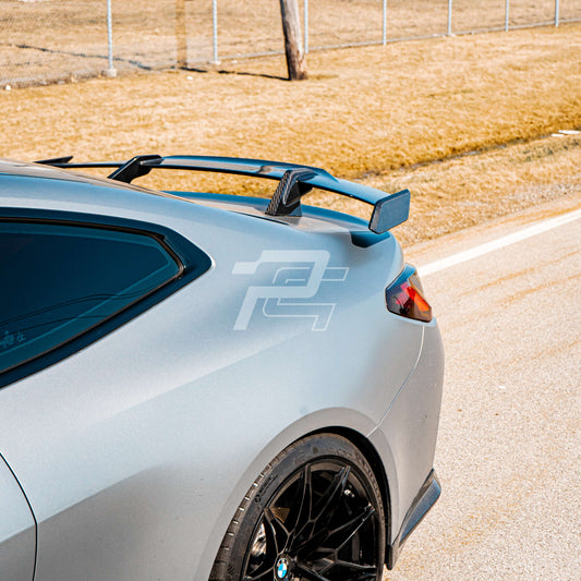 MP Style Dry Carbon Fiber Rear Spoiler High Wing - BMW M2 G87 & M3 G80 & M4 G82/G83