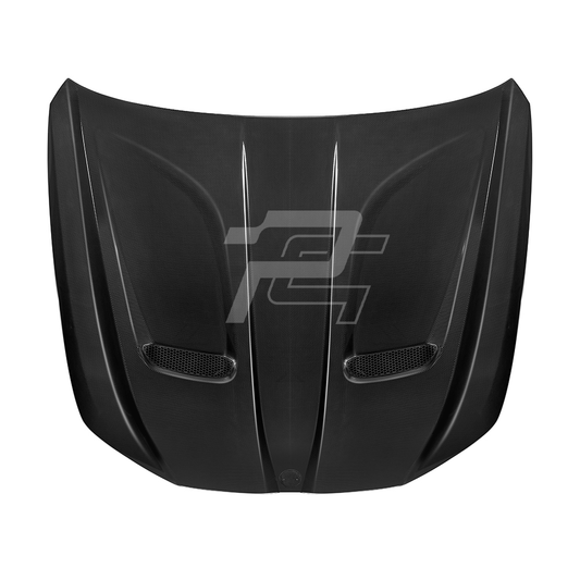 SQ Style Carbon Fiber Vented Front Hood - BMW M5 G90 G99 & 5 Series G60