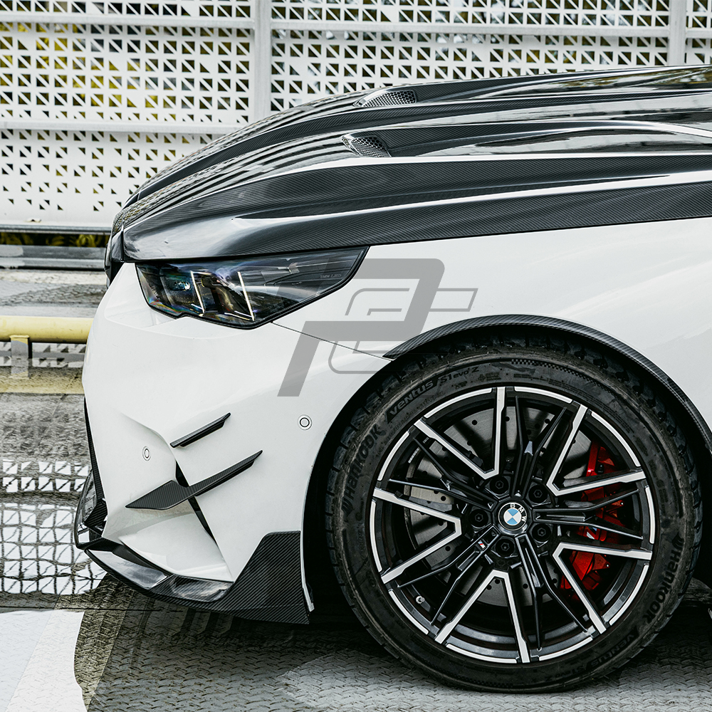 SQ Style Carbon Fiber Vented Front Hood - BMW M5 G90 G99 & 5 Series G60