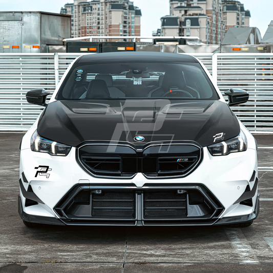SQ Style Carbon Fiber Vented Front Hood - BMW M5 G90 G99 & 5 Series G60