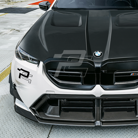 SQ Style Carbon Fiber Vented Front Hood - BMW M5 G90 G99 & 5 Series G60