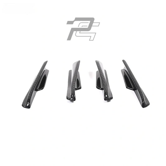 CT Style Dry Carbon Front Canard Set - BMW M2 G87