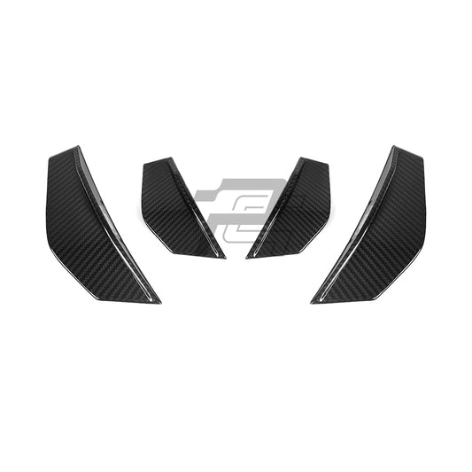 SQ Style Carbon Fiber Front Canards - BMW M2 F87