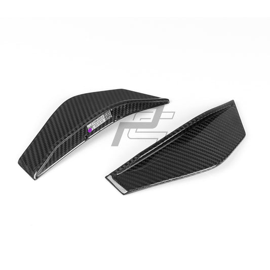 SQ Style Carbon Fiber Front Canards - BMW M2 F87
