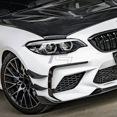 SQ Style Carbon Fiber Front Vent Trim - BMW M2 F87 Competition