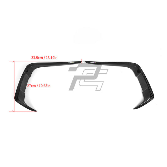 SQ Style Carbon Fiber Front Vent Trim - BMW M2 F87 Competition