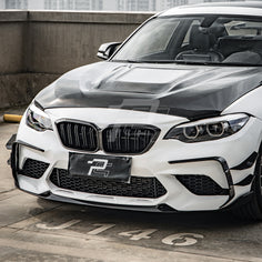SQ Style Carbon Fiber Front Vent Trim - BMW M2 F87 Competition