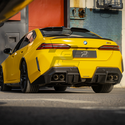 SQ Style Carbon Fiber Rear Diffuser V1 - BMW M5 G90 G99