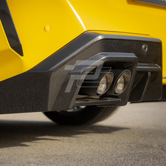 SQ Style Carbon Fiber Rear Diffuser V1 - BMW M5 G90 G99