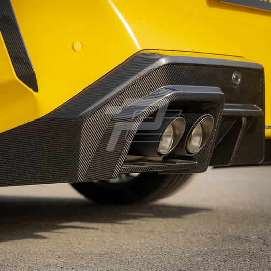 SQ Style Carbon Fiber Rear Diffuser V1 - BMW M5 G90 G99