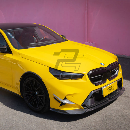 SQ Style Carbon Fiber Front Lip V1 - BMW M5 G90 G99