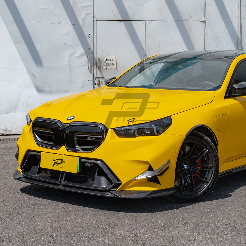 SQ Style Carbon Fiber Front Lip V1 - BMW M5 G90 G99