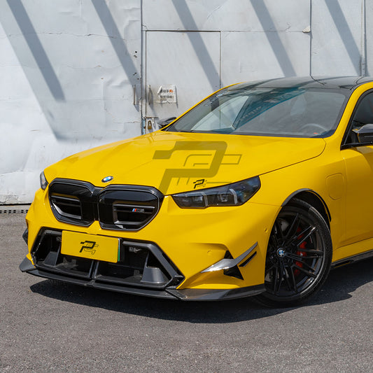SQ Style Carbon Fiber Front Lip V1 - BMW M5 G90 G99