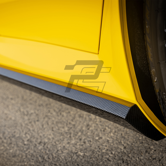 SQ Style Carbon Fiber Side Skirt V1 - BMW M5 G90 G99