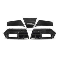SQ Style Carbon Fiber Rear Diffuser V2 - BMW M5 G90 G99