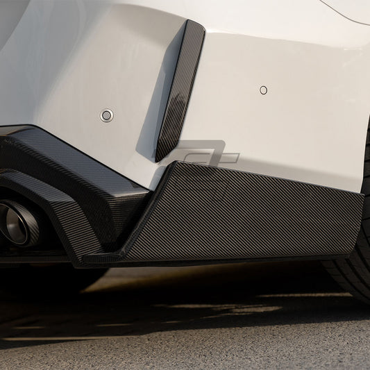 SQ Style Carbon Fiber Rear Diffuser V2 - BMW M5 G90 G99