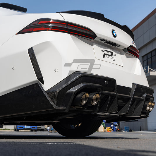SQ Style Carbon Fiber Rear Diffuser V2 - BMW M5 G90 G99