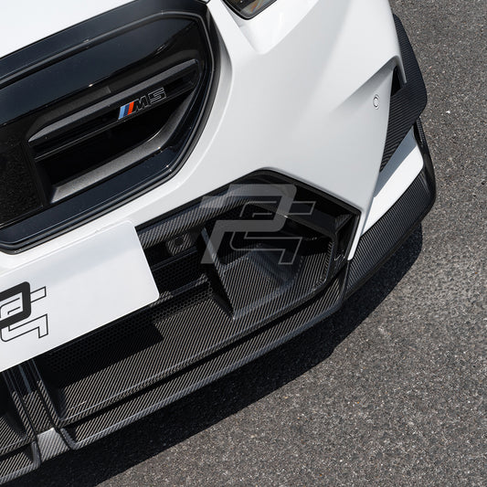 SQ Style Carbon Fiber Front Lip V2 - BMW M5 G90 G99