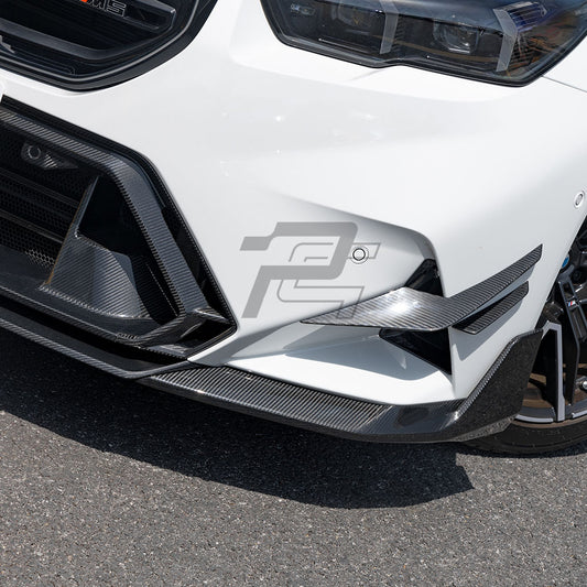 SQ Style Carbon Fiber Front Lip V2 - BMW M5 G90 G99