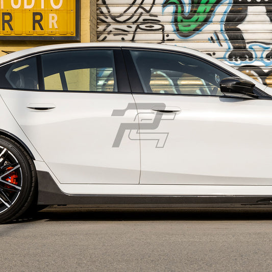 SQ Style Carbon Fiber Side Skirt V2 - BMW M5 G90 G99