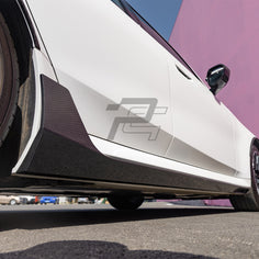 SQ Style Carbon Fiber Side Skirt V2 - BMW M5 G90 G99