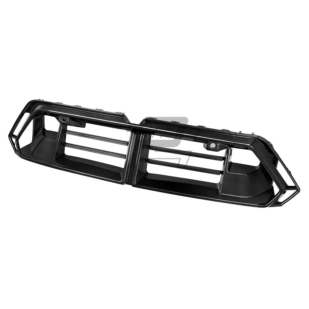 SQ Style Carbon Fiber Front Bumper Center Trim - BMW M5 G90 G99