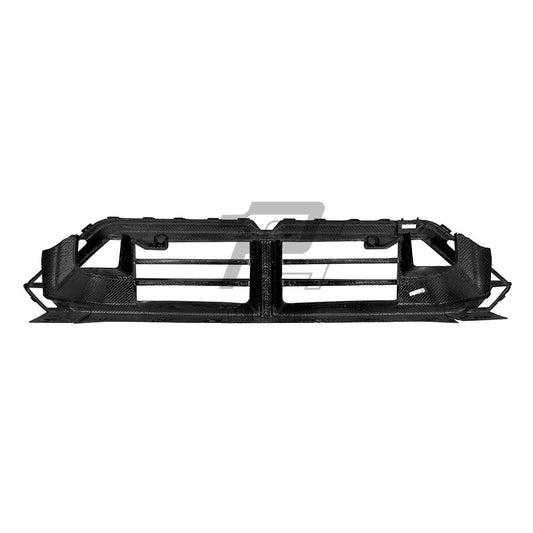 SQ Style Carbon Fiber Front Bumper Center Trim - BMW M5 G90 G99