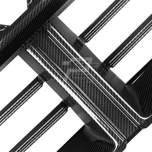 SQ Style Carbon Fiber Front Bumper Center Trim - BMW M5 G90 G99