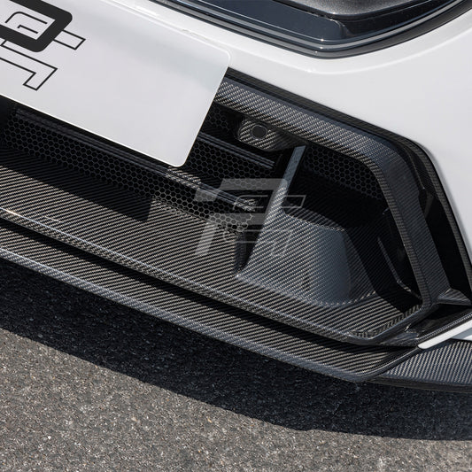SQ Style Carbon Fiber Front Bumper Center Trim - BMW M5 G90 G99