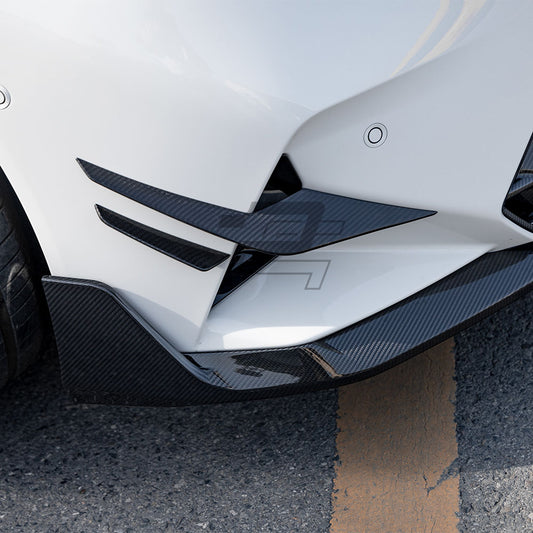 SQ Style Carbon Fiber Front Canards - BMW M5 G90 G99